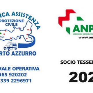 Tesseramento 2023 Pubblica Assistenza Porto Azzurro